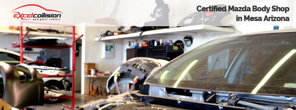 Certified Mazda Body Repair Shop Located In Mesa Arizona