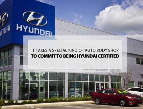 It takes a special kind of auto body shop to commit to being Hyundai certified