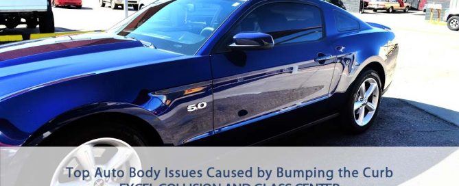 common issues caused to vehicles when bumping into a curb